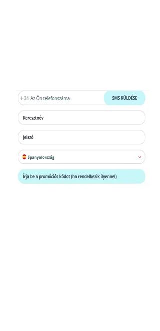 22bet Regisztrációs lépés 1