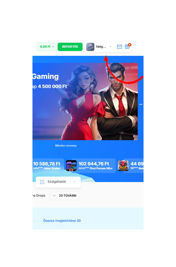 ice casino bonus lépés 1