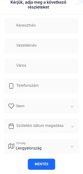 Ice kaszinó regisztráció lépés 3