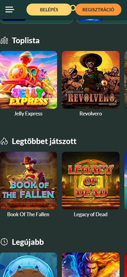 Lemon Casino Nyerőgépek