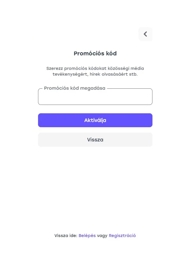 kaszinó regisztráció lépés 3