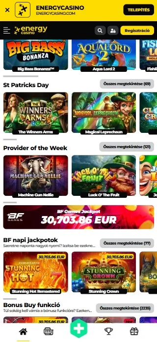 regisztracio casinoenergi lépés 1