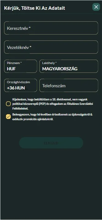 lemon casino regisztacio lépés 4