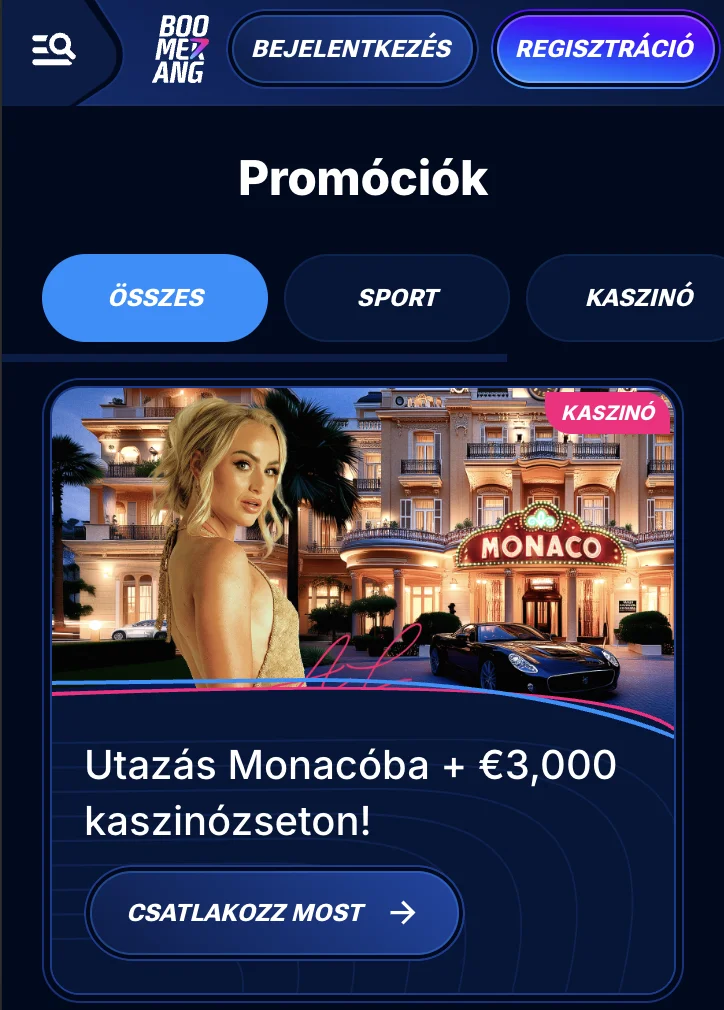 Promo Boomerang Bet
