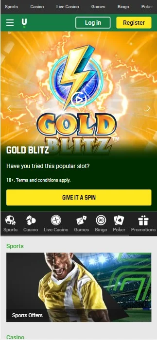 Unibet Kaszinó regisztráció lépései 1