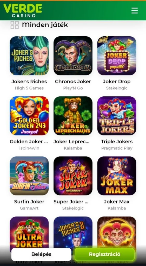 verdecasino slots