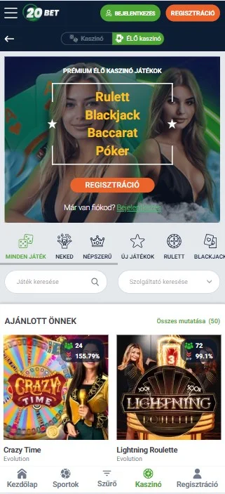 20bet Casino
