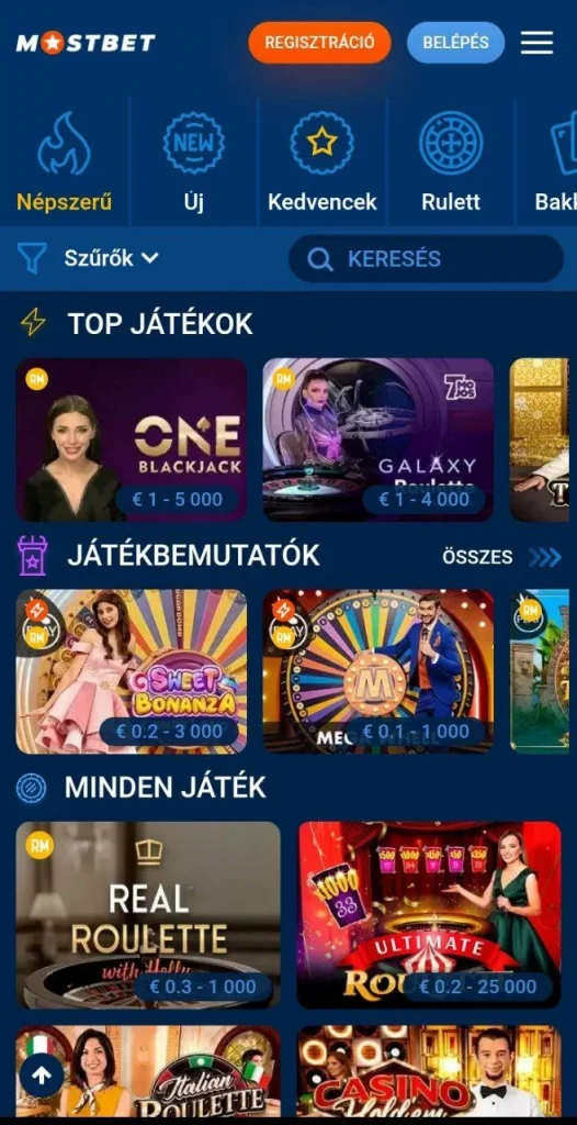 Mostbet Casino