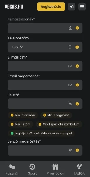Add meg a személyes adataidat.