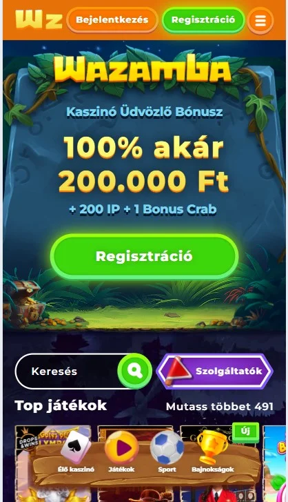 Wazamba vélemények