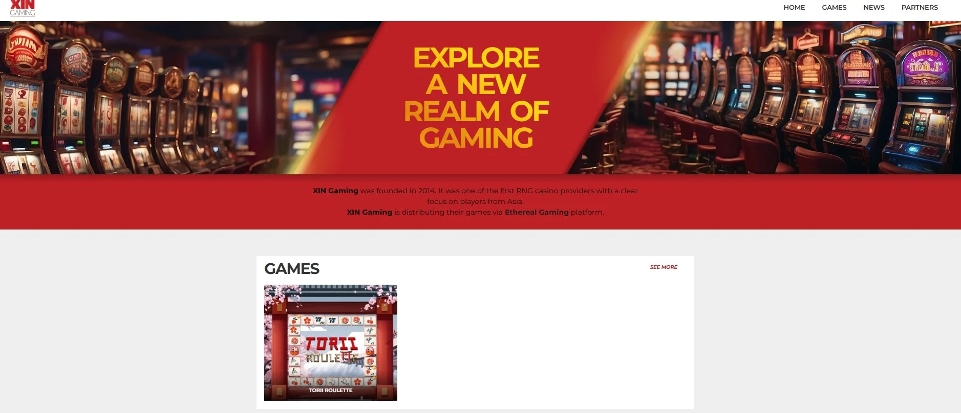 xin gaming site