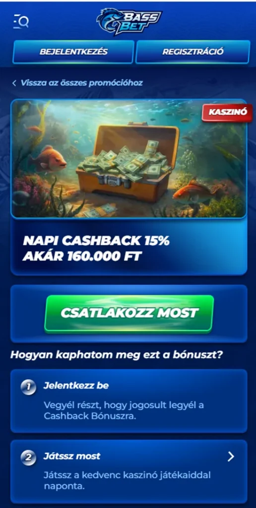 BassBet bónuszok