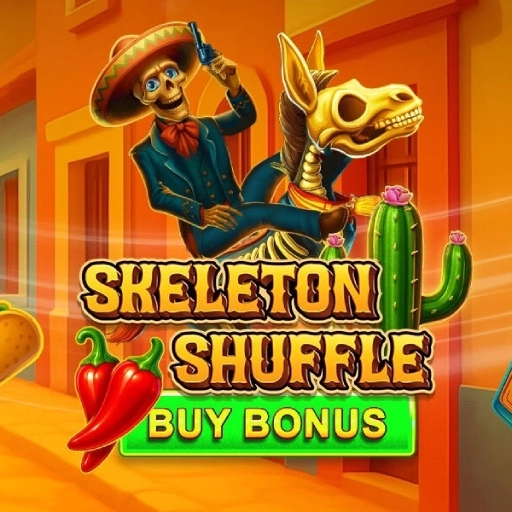 Skeleton Shuffle slot logo