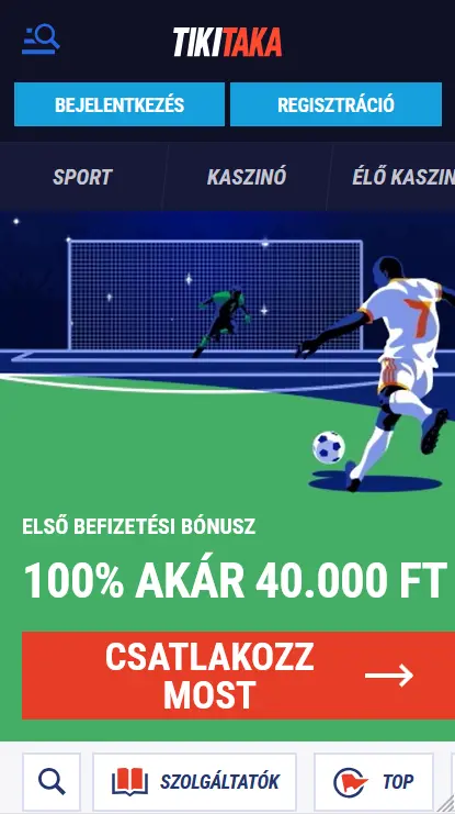 TikiTaka kriptókaszinó