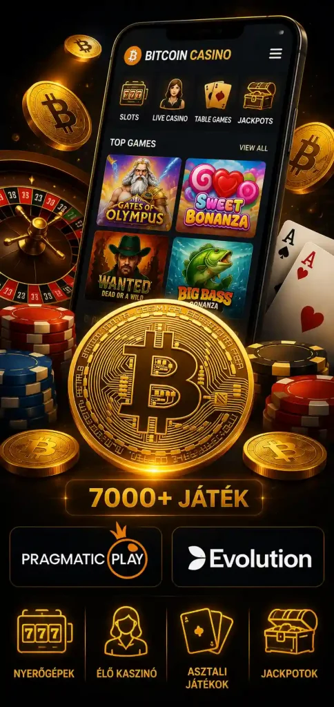 Milyen játékokat kínálnak a modern Bitcoin-kaszinók