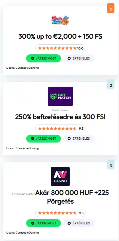 Válassz egy high roller online kaszinóoldalt