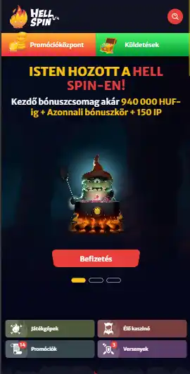 Hellspin bónusz ajánlatok és promóciós feltételek
